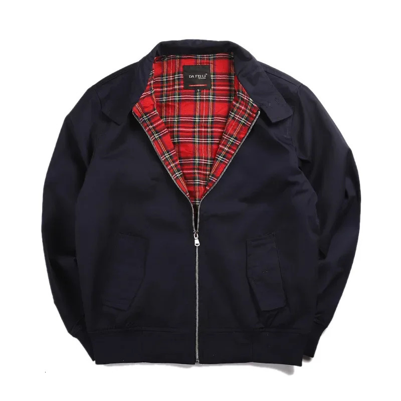Waterproof Vintage Jacket Noman Dragon American Style Workwear Harington Coat Punk Motorcycle Jacket Trendy For Men Spring Autum 250617