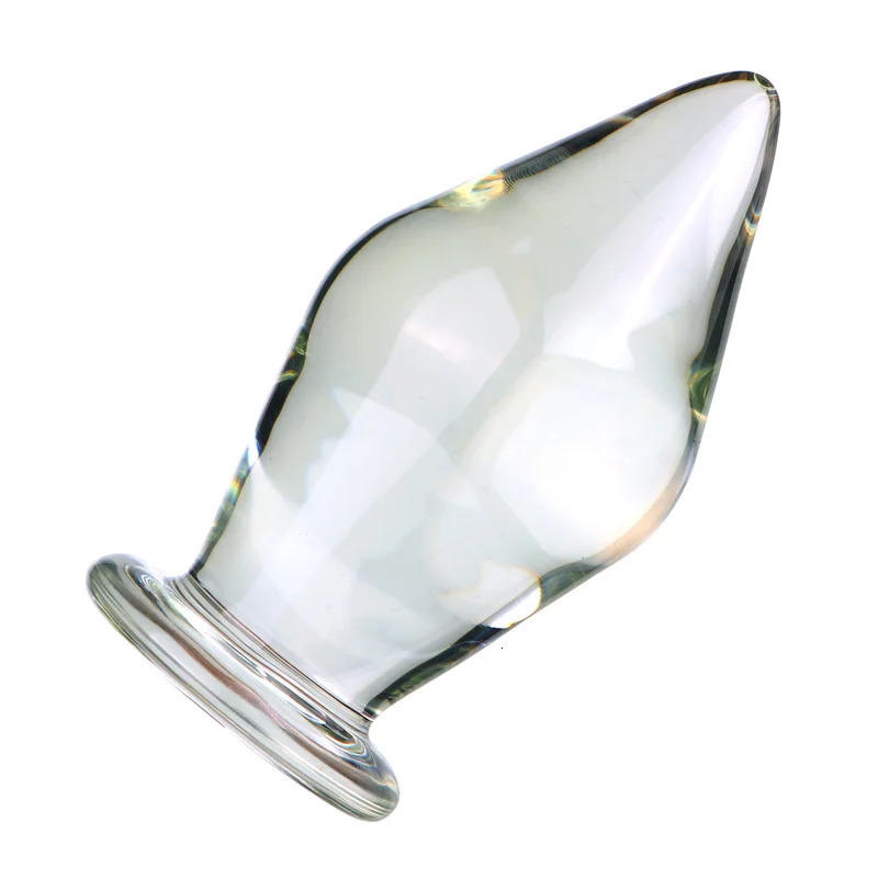 VaHppy Extra Large Anal Plugs Buy With Caution 950g 8cm Glass Extended Anal Training Gay Sex Toys Masturbation For 250617