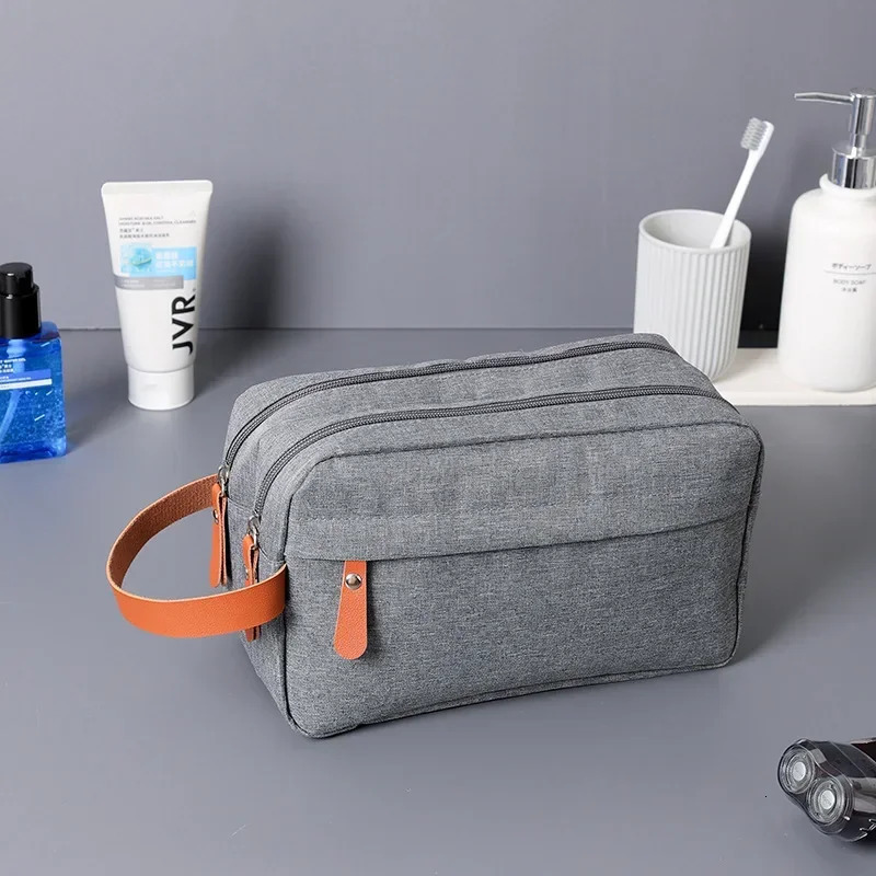 High Quality Makeup Bag Oxford Canvas Travel Toiletry Organizer Waterproof Women Wash Pouch Handbag Cosmetic Case 250614