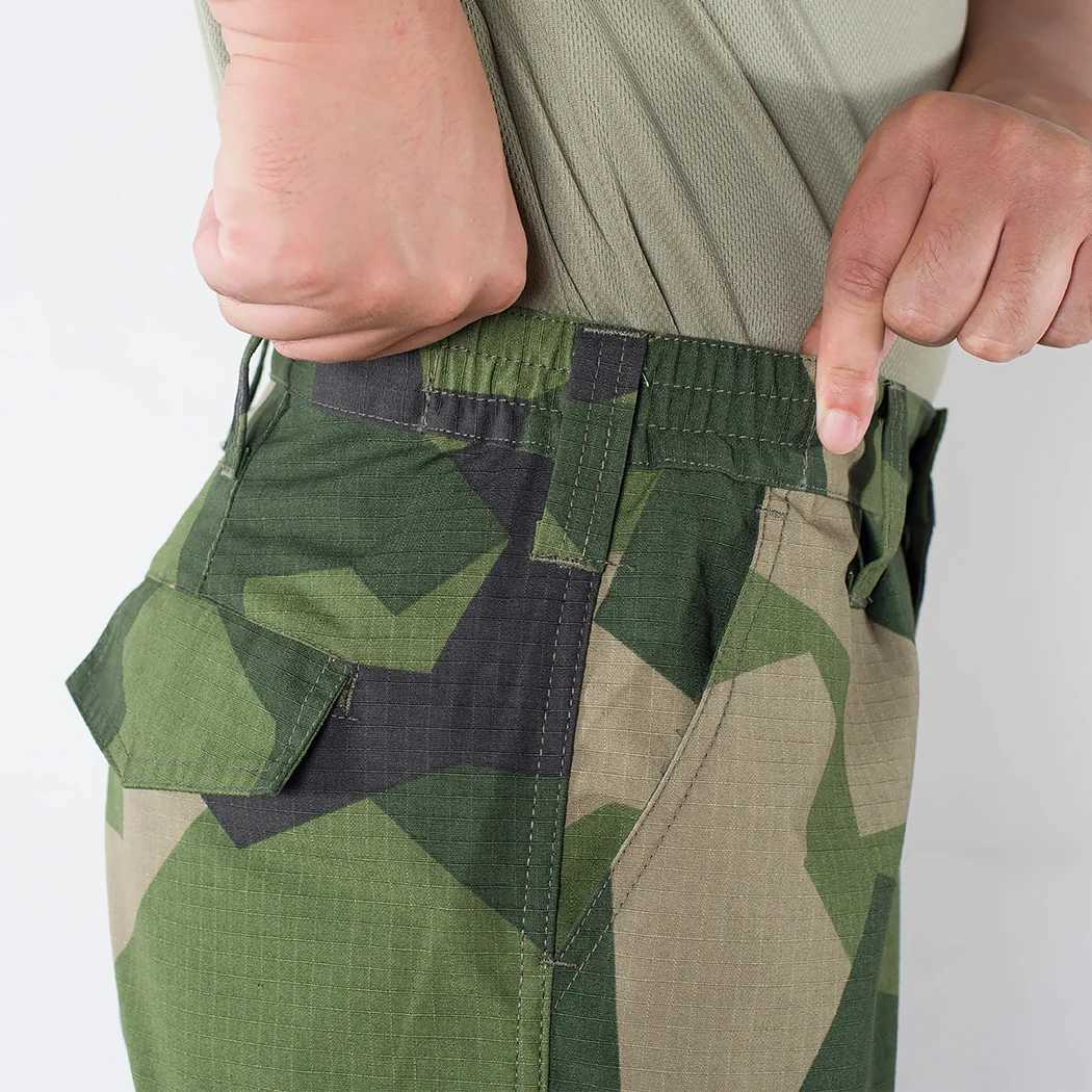Mens Tactical Shorts With Multi Pockets Casual Durable Cargo Shorts For Outdoor Hiking Trekking Summer Outdoor Active Shorts Z250617