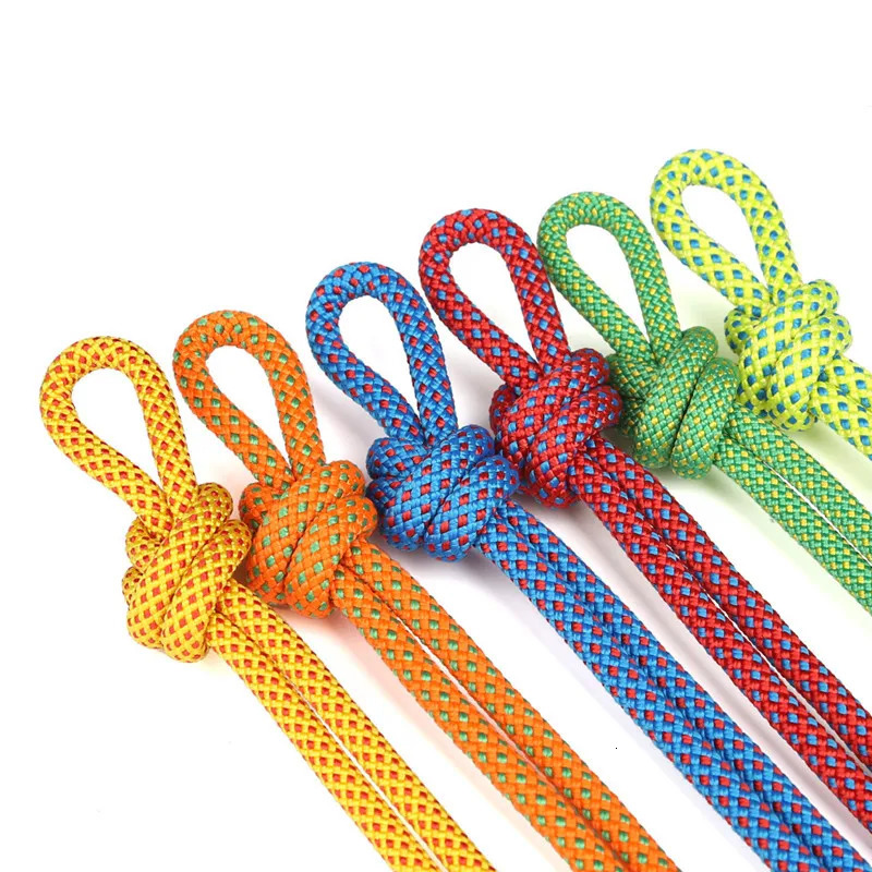 Climbing Rope Portable 6mm Nonslip Downhill for Survival Parachute Cord Lanyard Camping Hiking Clothesline 250611