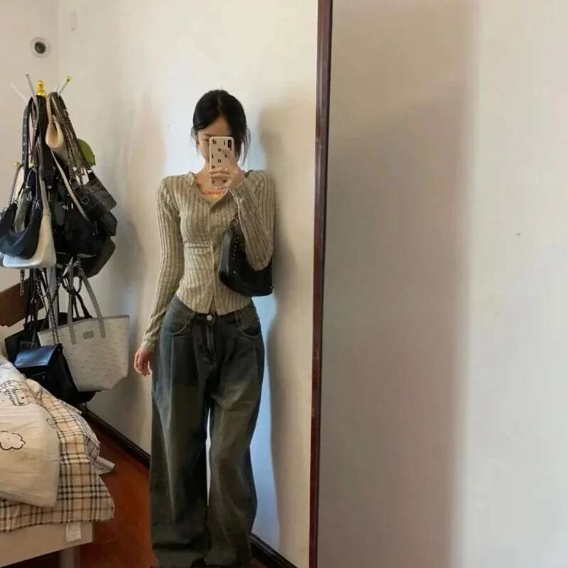 Long Sleeve Commute Tops Polo Neck T Shirt for Women Slim Woman Tshirt Shirts New Cheap Clothes Aesthetic Fashion 2025 Basic Y2k