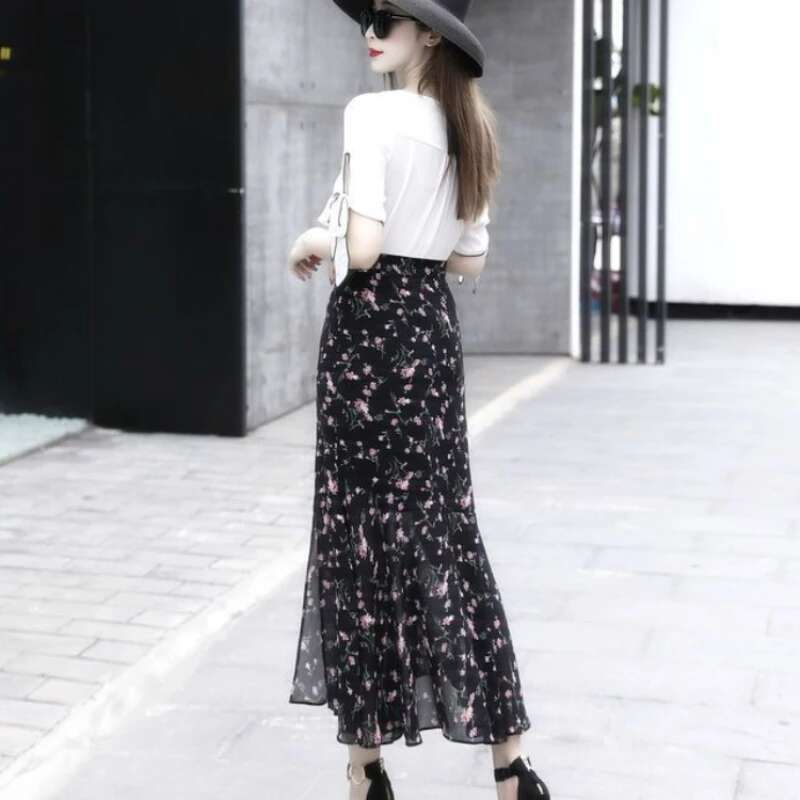 Long Female Skirts Wrap Zipper Maxi Tight Womens Skirt Modest Casual Clothing Sales Chic and Elegant Trend 2025 Premium New In