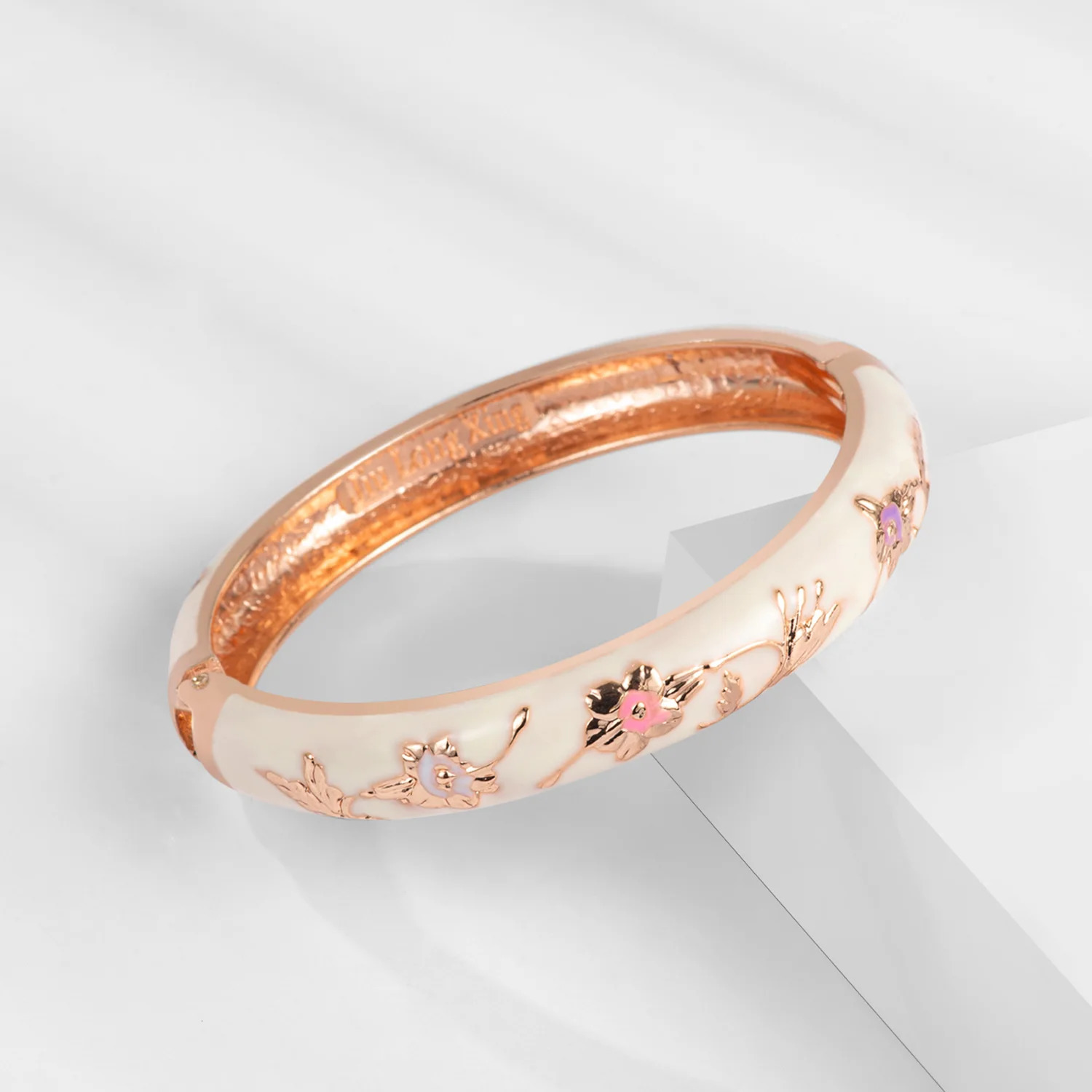 Bangle For Women Double Enamel Bangle Set Cloisonne Womens Jewelry Accessories Indian Style Dubai Trendy Metal Bracelet On Hand 250616