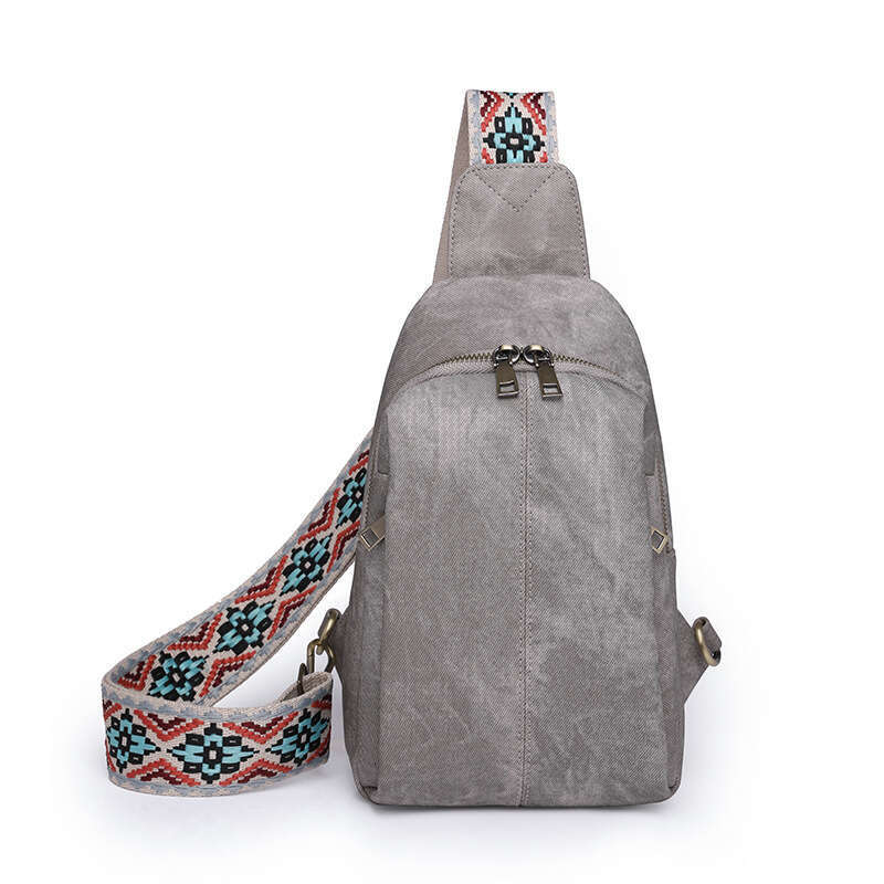 Women's Chest Waist Bag Casual For Women Outdoor Travel With Wide Shoulder Strap Crossbody bag