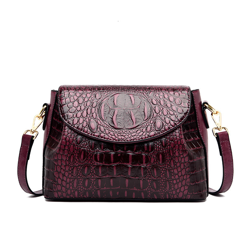 Free Shipping 2025 New Designer Bag Fashion High-quality Shopping Bag Crocodile Pattern Large Capacity Women's Single Shoulder Handbag