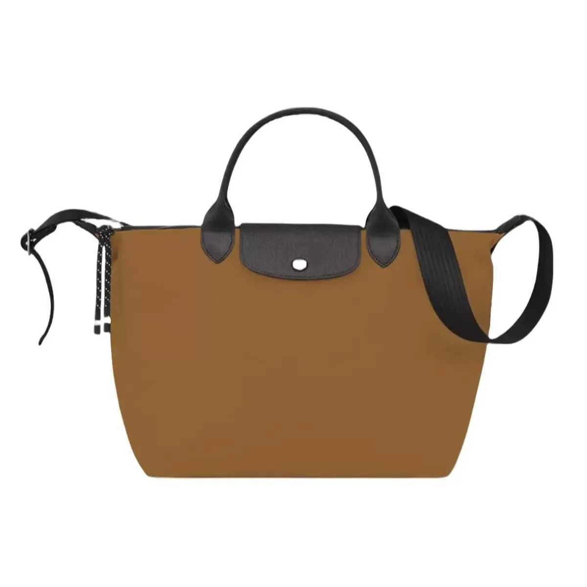 Cross-border Simple Energy and Environmental Protection Series Light and Versatile Nylon Leather Dumpling Bag Crossbody W250617