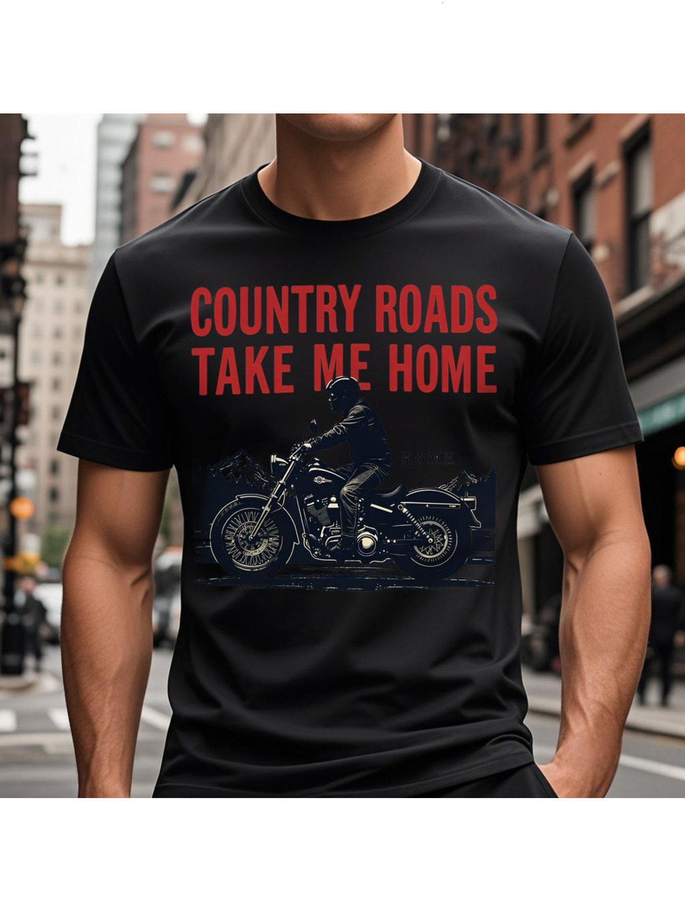Dongdumaoyi T Shirts Adult Black Motorcycle Text S-3Xl Cotton Short Sleeve Men White Round Collar 180G e063