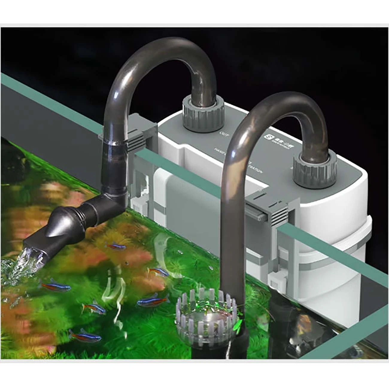 220V 7W Fish Tank Filter 50HZ XBL Series Aquarium Wall Mounted Filter Barrel External Fish Tank Small Silent Hang on Filter 250613