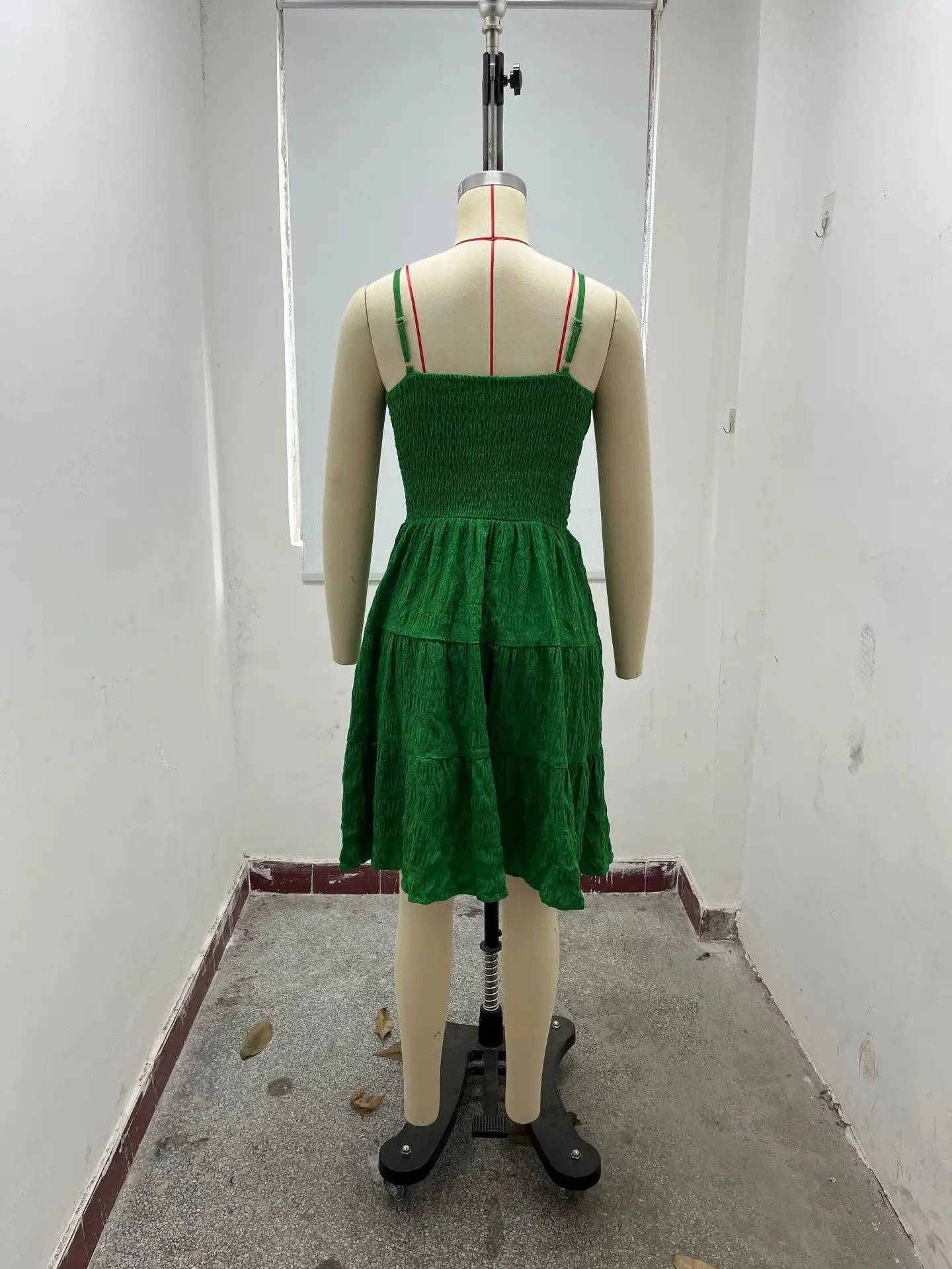 Womens Summer camisole vest mini dress sleeveless flowing A-line short dress 250616