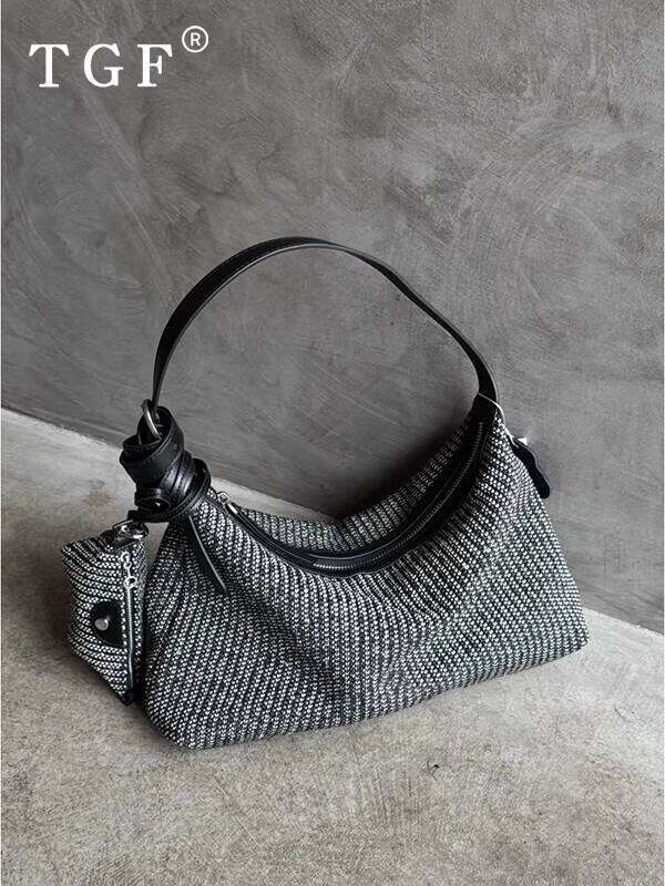 Summer Underarm Woven for Women New Light Luxury Niche High end Feel Beach Commuter Handbag Tote Bag