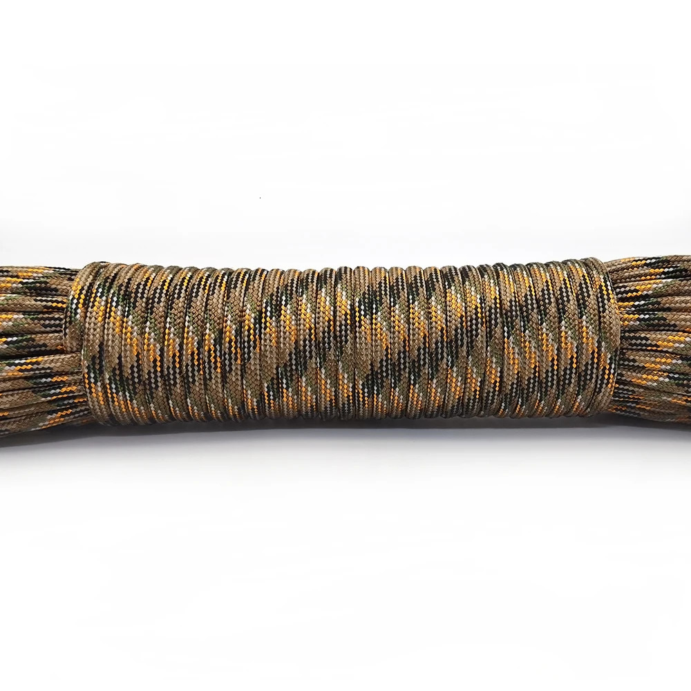 4 Size Dia4mm 7 stand Cores Paracord for Survival Parachute Cord Lanyard Camping Climbing Rope Hiking Clothesline 250611
