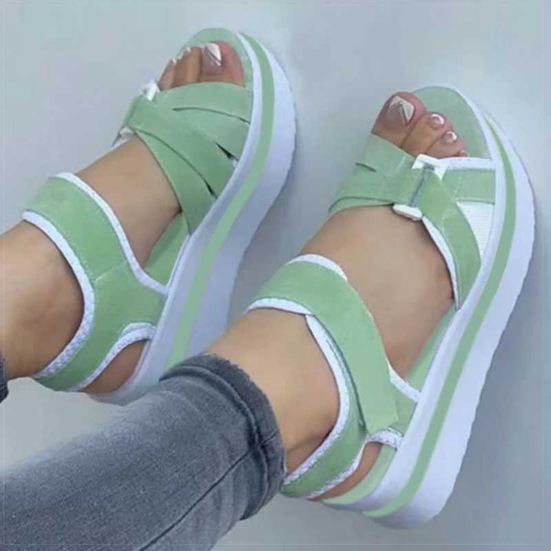 Womens Sandals Heeled Sandals Summer Shoes Woman 2025 Fashion Wedges Heels Sandals for Women Platform Summer Footwear Women Z250617