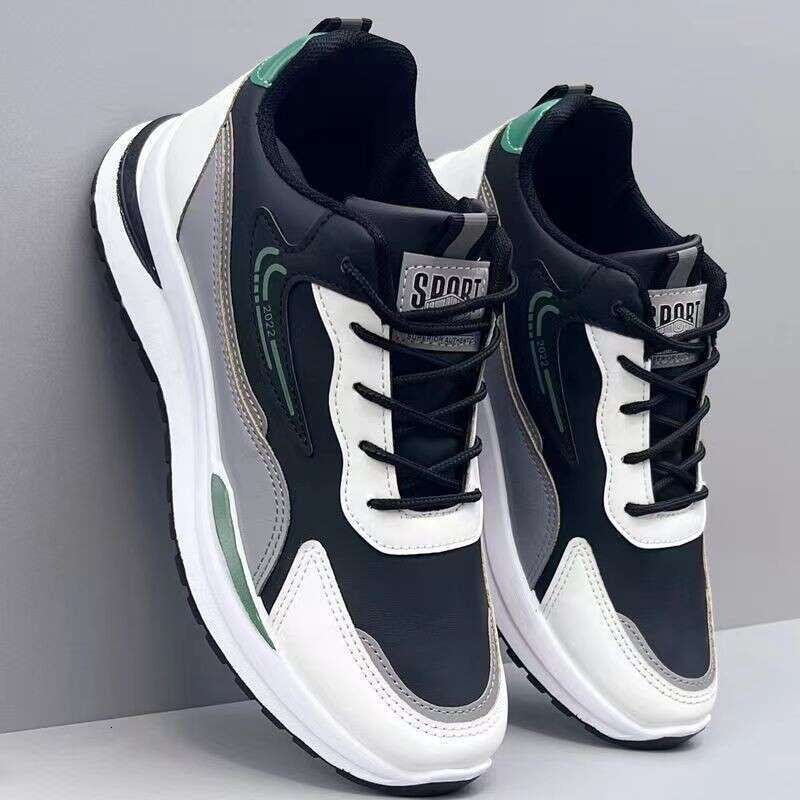 2025 Spring Summer New Men's Non-Slip Breathable Sports Mesh Soft Sole Odor-Resistant Casual Travel Running Shoes