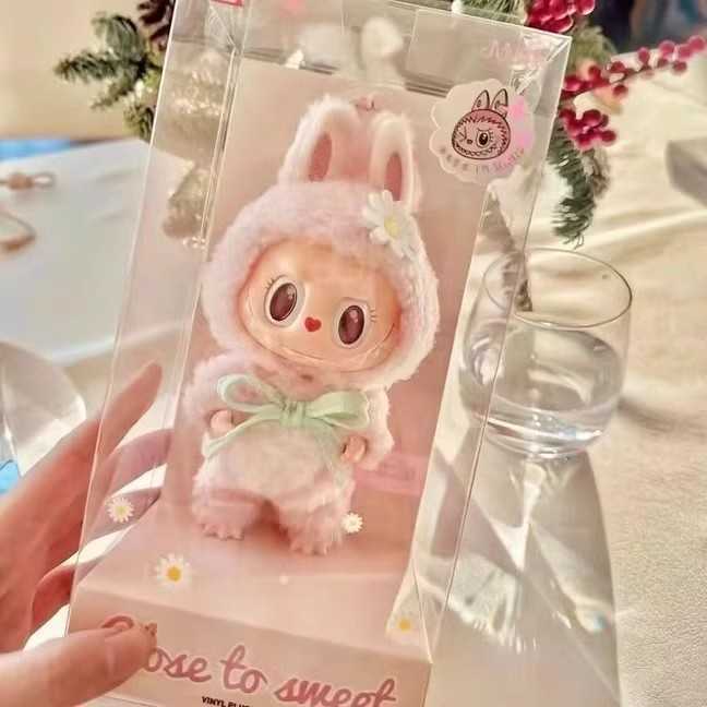 New The Monsters Labubu V3 LetS Checkmate Series Pendent Vinyl Face Doll Figure Queen Keychain Pendant Labubu Surprise GiftT250305