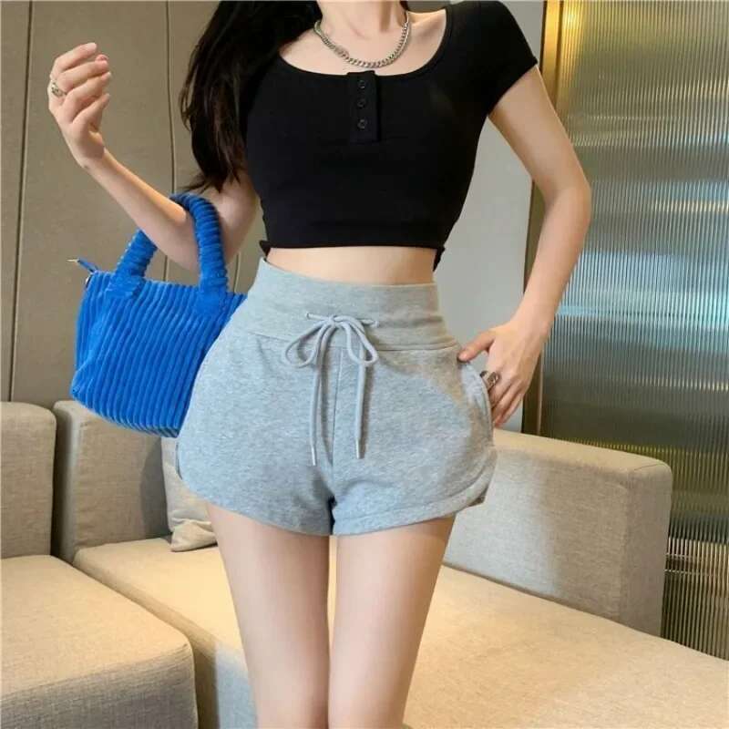 Womens Shorts Korean Style Female Short Pants Summer Trend 2025 Classic Outdoor Wholesale Cheap Offer High Quality Hot Kpop XL