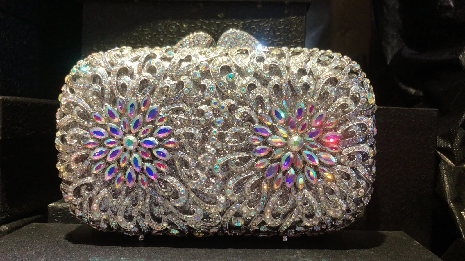 Women Crystal GreenGoldSilver Evening Bags Party Cocktail Formal Dinner Ladies Diamond Clutch Purse Wedding Handbags 250614