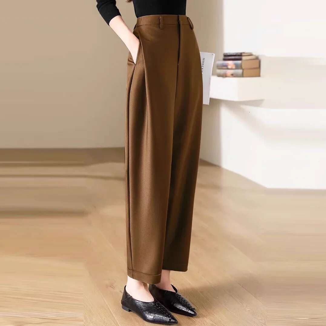 Baggy Harem Woman Trousers Straight Leg Loose Comfortable Stretch G Trends 2025 Outfits One Size 90s Original Pants for Women
