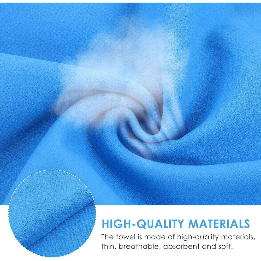 Microfiber Pocket Size Gym Towel Quick Dry with Mesh Bag New Sports Product