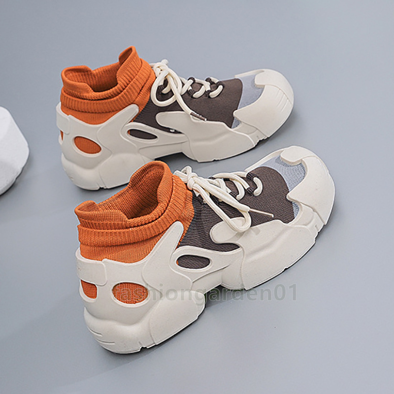 designer shoes sneakers womens trainers fashion versatile spring and autumn mesh breathable thick sole non-slip women shoes casual sneaker