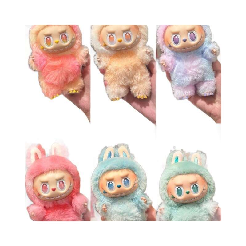 Guochao Play LABUBU Front High Energy Labubu Third aron 3rd Generation Vinyl Plush Doll