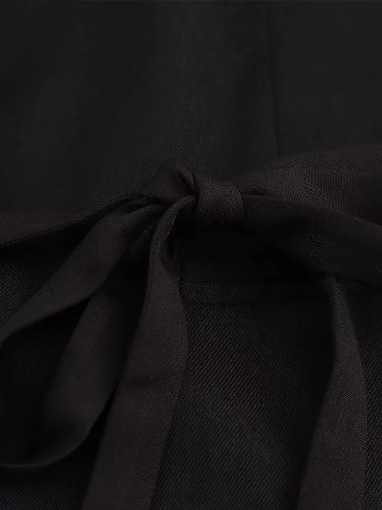 autumn and winter slim suit jacket asymmetrical lace-up slim fit capable commuting temperament womens suit 250614