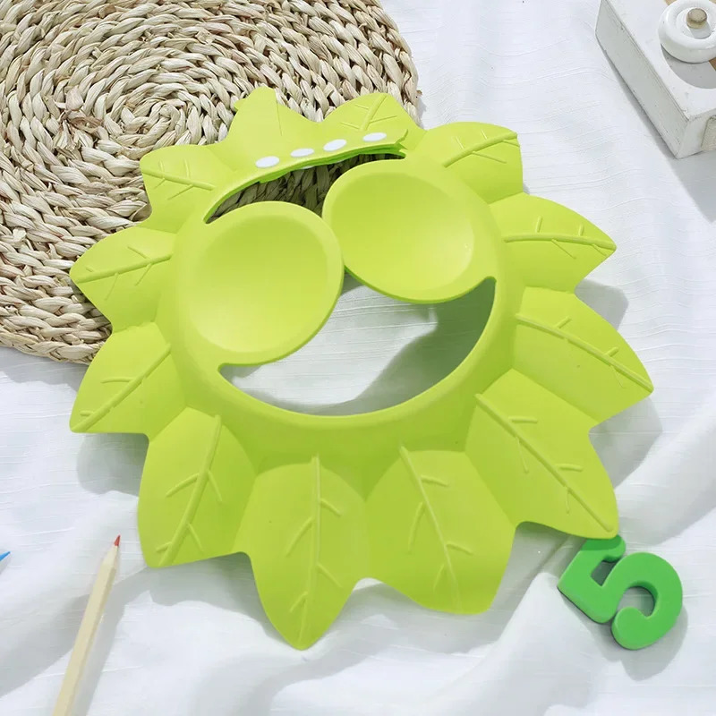 Children Kids Baby Bath Visor Shampoo Cap Toddler Shower Cap Adjustable Bathing Shower Hat born Care Wash Hair Head Cap 250617