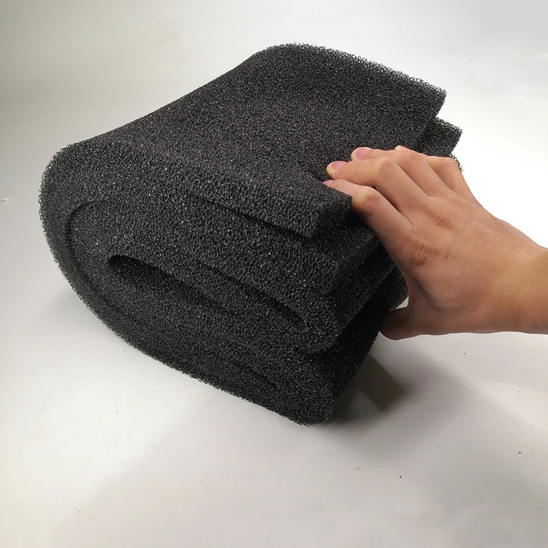 200x25x2cm Aquatic Bio Sponge Filter Media Pad Cut-to-fit Foam for Aquarium Fish Tank Koi Pond Aquatic Porosity 25 ppi 250613