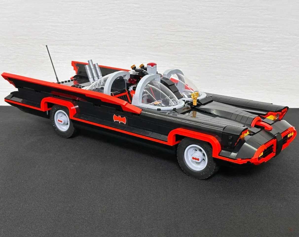 New The Classic Tv Series Bat Car Building Blocks Mobile Car Model Bricks Toys for Children Boys Vehicle Gift for Boys 1822pcs XJ260617