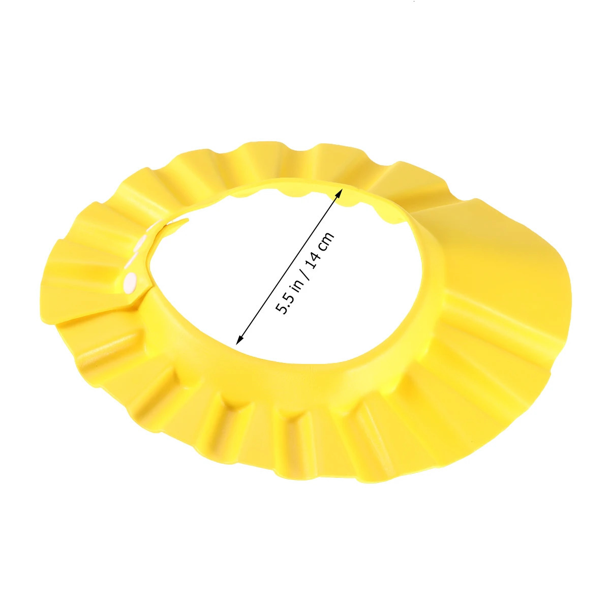 Children Shower Cap Baby Bath Visor Kids Shampoo Shield Adjustable Ear Protection 40-55cm Head Circumference Heat Resistance 80C 250617