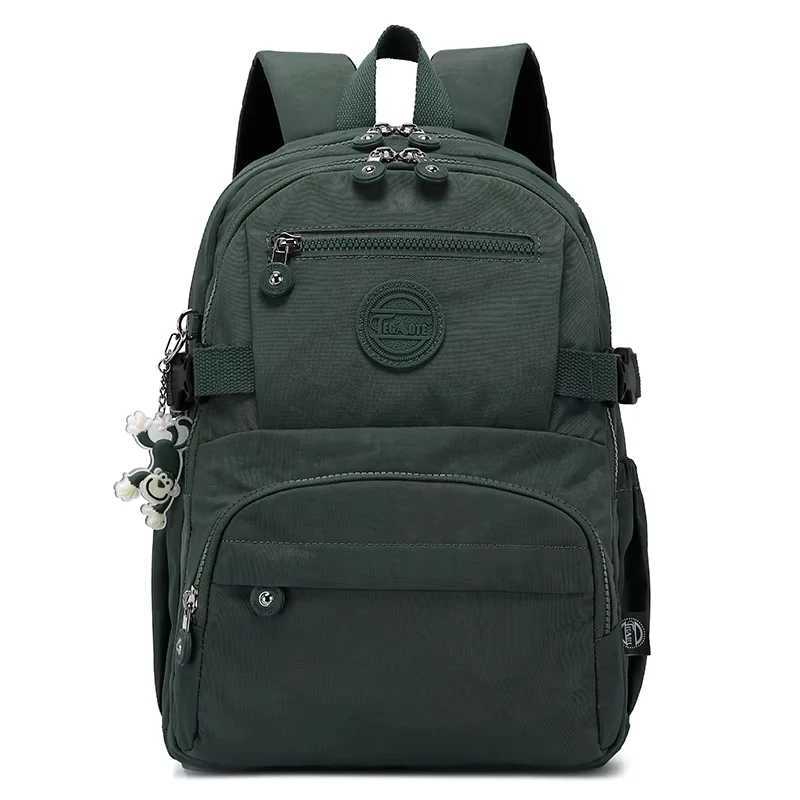 Tegaote Light travel men backpack outdoor bagpack high school student bookbag women schoolbag high quality Nylon waterproof sac Z250617