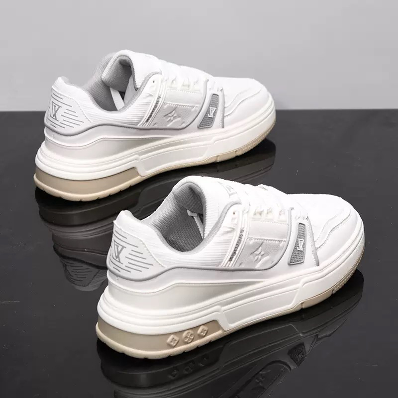 Free shipping designer Running Shoes Little white shoes for man sport outdoor white Breathable Height Increasing trainer shoes