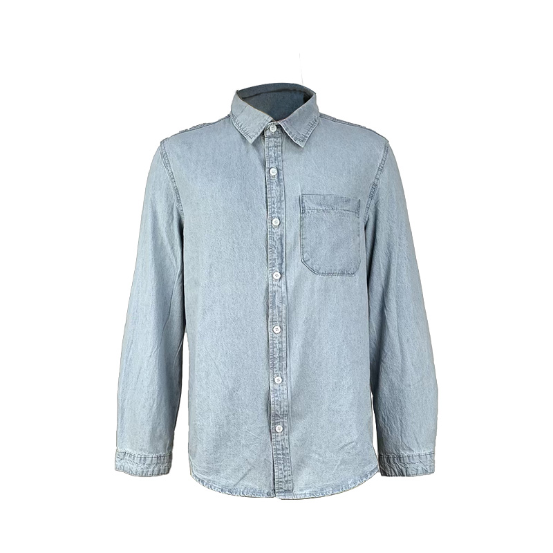 Durable Cotton Blend Jacket for Men Versatile Blue Fabric a wide range of styles