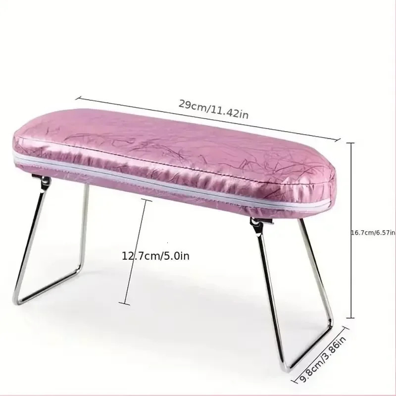 1pc nail pillow hand support pillow nail armrest pad bracket foldable hand pillow professional nail salon hand pillow 250612