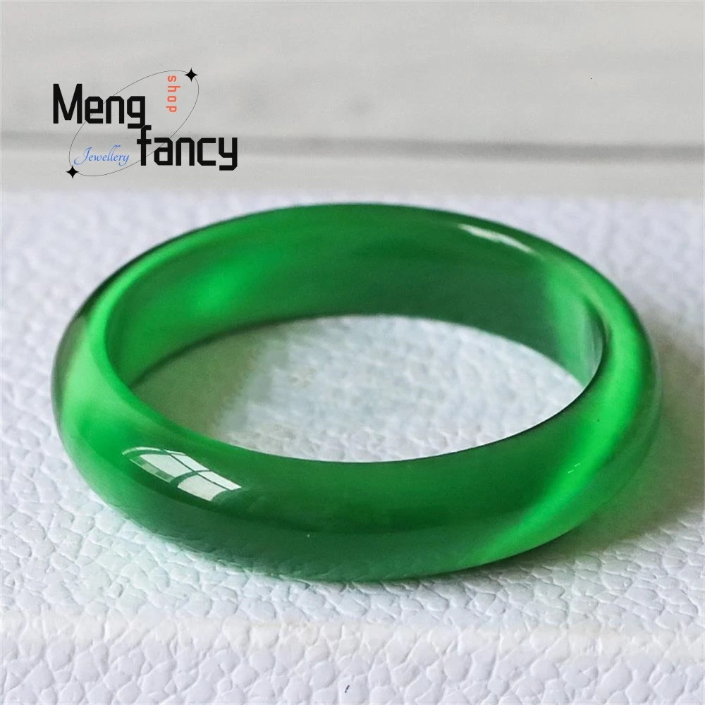 Natural Cats Eye Stone Green Pink Color 12-25mm Wide Jade Bangle High-grade Exquisite Elegant Quality Fashion Jewelry 250616