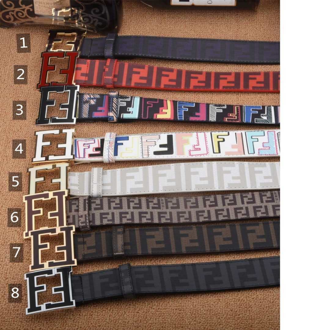 Designer Classic Mens Belt Fashion Brand Genuine Leather Letter Printed Womens Accessories Belt High Quality Large Gold Buckle Casual Business Belt Box AA08