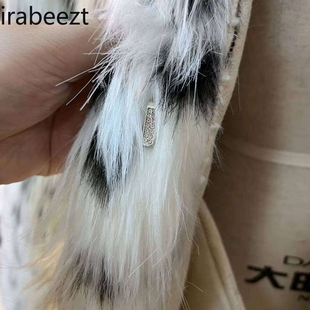 2024 new imitation skin spot thick warm loose fur coat leopard print Mainland China fashion winter jacket women