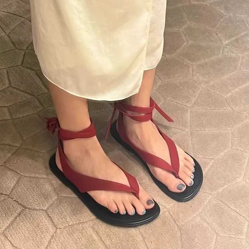 Women Flats Sandals Casual Clip Toe Shoes Summer Dress Slippers New Flip Flops Shoes Walking Beach Womens Shoes Slides M250617