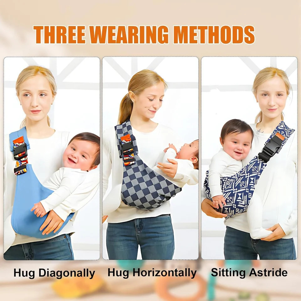 Baby Sling Baby born to Toddler Sling Lightweight Baby Sling with Adjustable Straps Toddler 250617