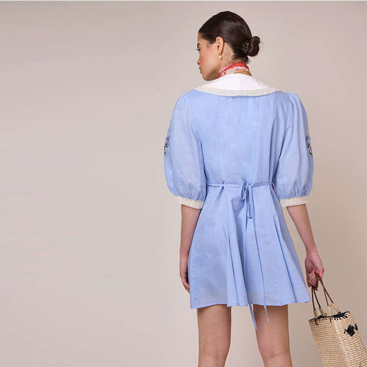 Goth Maxi Dress for Women White Dress Long Dress N360 Short Skirt Linen Blue High Waist Cardigan Elegant Commuter Dress French Style Womens Clothing