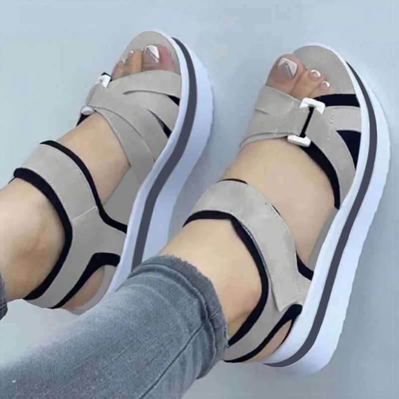 Womens Sandals Heeled Sandals Summer Shoes Woman 2025 Fashion Wedges Heels Sandals for Women Platform Summer Footwear Women Z250617
