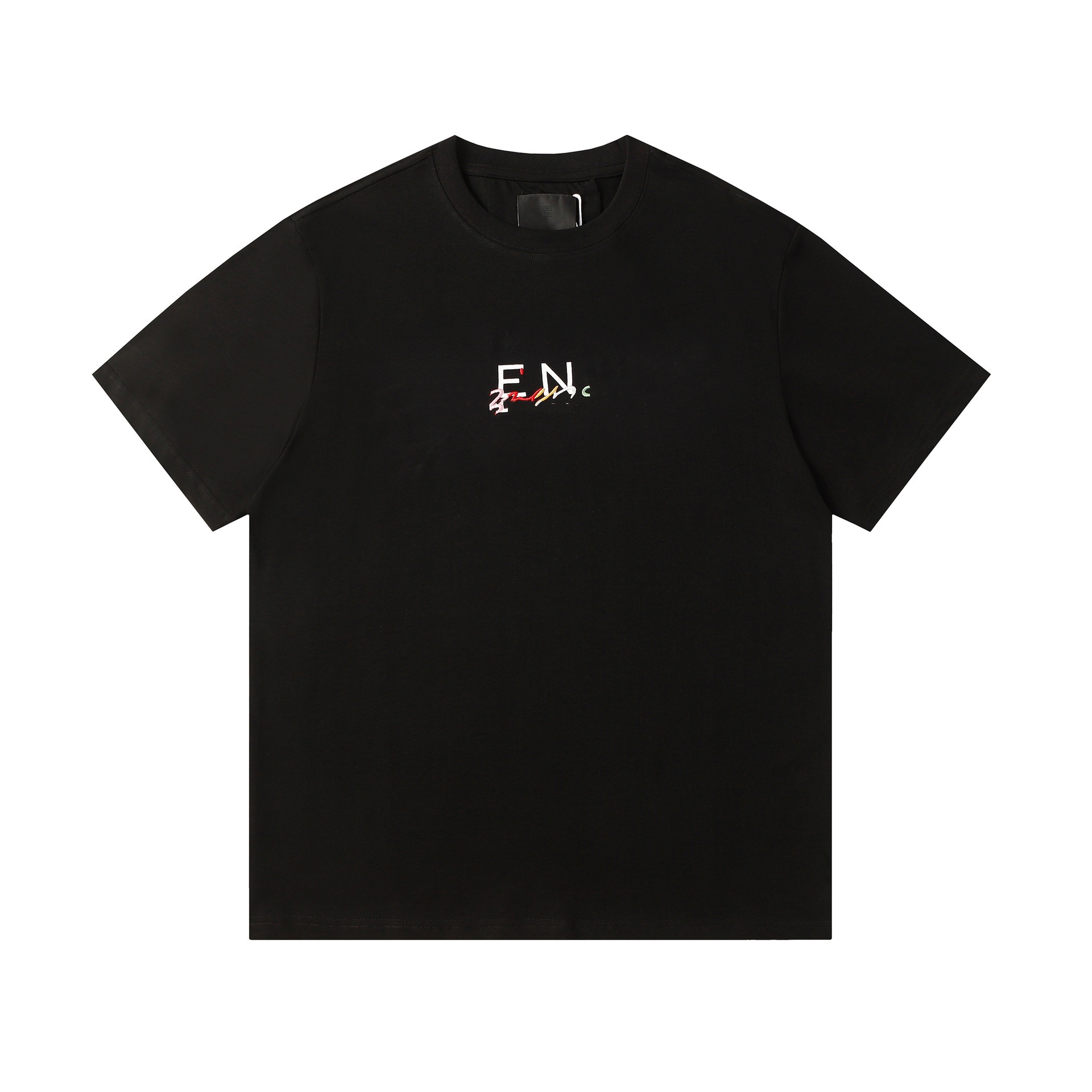 Men's T-Shirts Designer Classic Embroidered Small Label Male and Female Couple Loose Hooded Short sleeved T-shirt