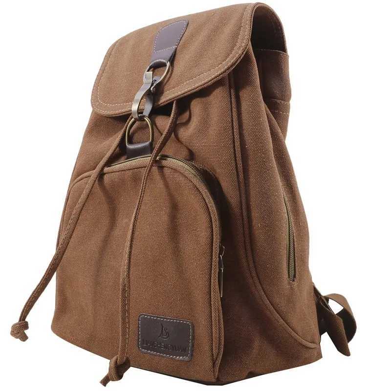 2024 New Women Backpack Canvas Laptop Travel Backpacks Computer Bags High School Student College Bag Outdoor Shoulder Bag Z250617