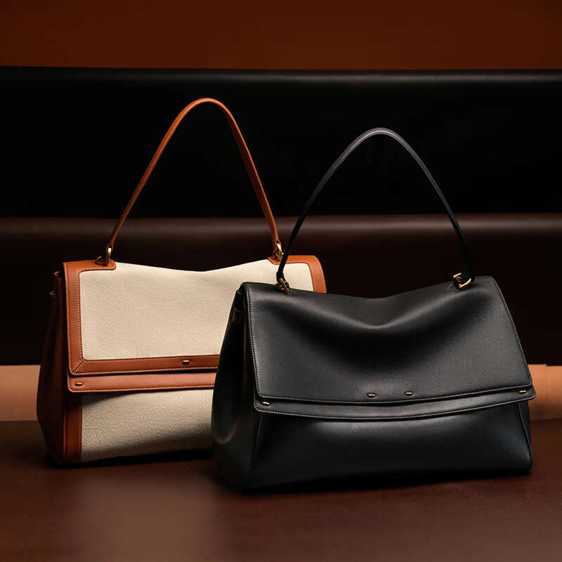 Trendy AKI Style Women s Fashion Versatile Commuter High End Large Capacity Briefcase Tote Bag for