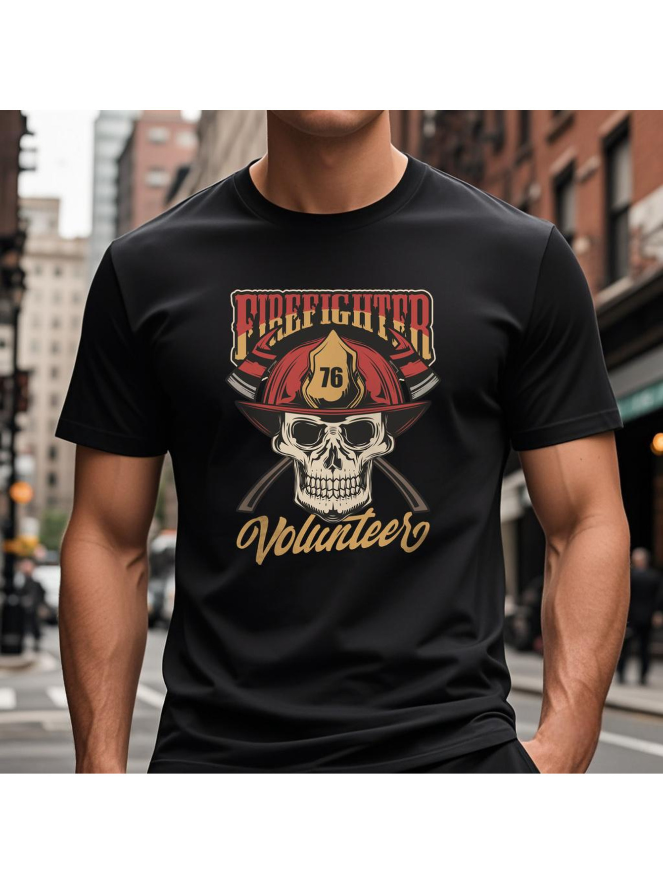 Dongdumaoyi Men 180G S-3Xl T Shirts Round Collar White Adult Black Graphics Short Sleeve Cotton Skull 9e3d