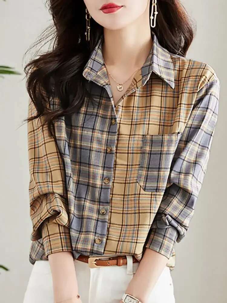 Full Long Sleeve Shirts Blouses for Women Summer Chiffon Woman Top Youthful Clothes Sale of Elegant Vintage Luxury Youth M Xl
