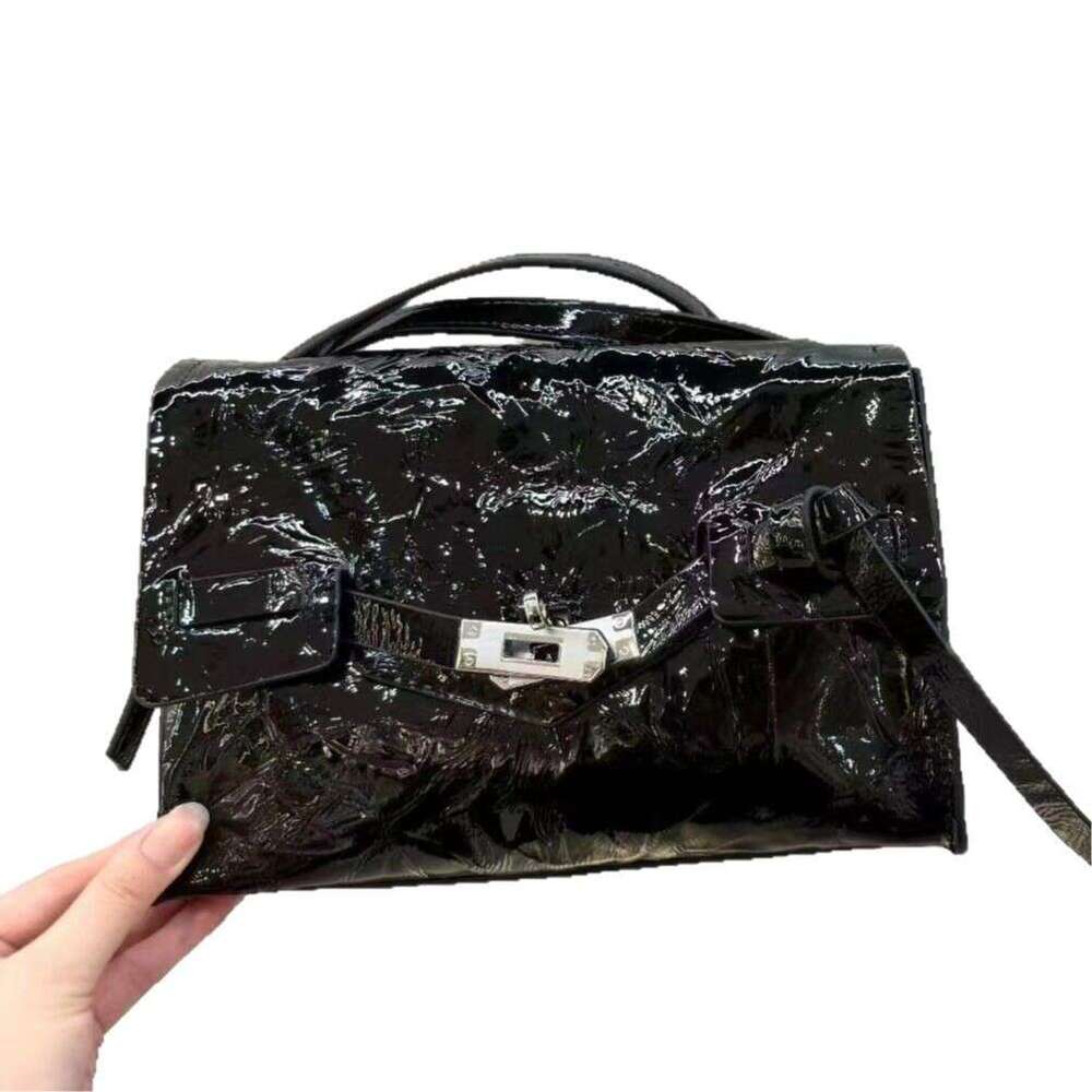 Handbag Textured Stylish Shoulder Bag High-End Cowhide Fashion For Women 2025 Spring/Summer New Trendy