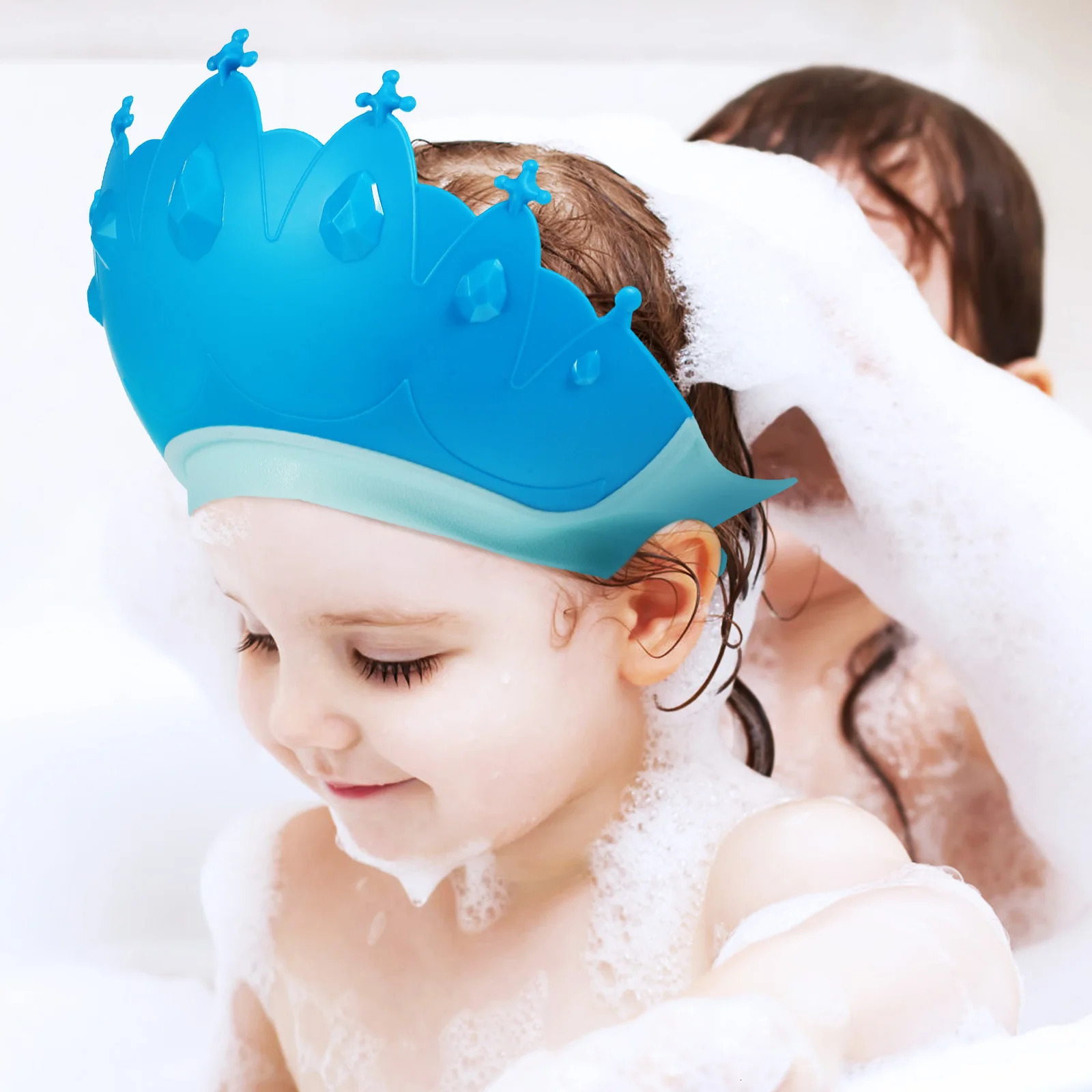 3pcs Waterproof Shampoo Cap Kids Hair Washing Shield Baby Shower Hat Toddler Bathing Visor Adjustable Ear Covers For Children 250617