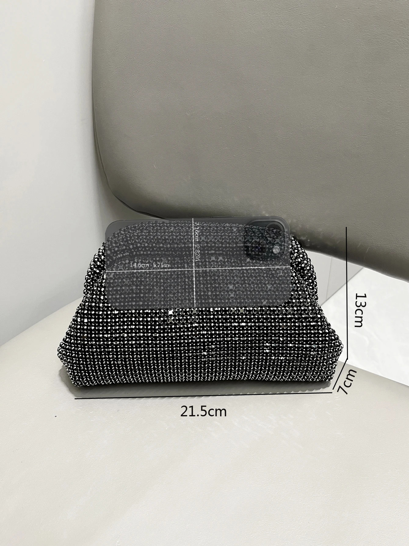 Luxury Designer Rhinestones Clutch Purse Bag for women handle bag Shoulder evening banquet 250614