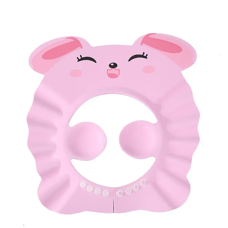Children Kids Baby Bath Visor Shampoo Cap Toddler Shower Cap Adjustable Bathing Shower Hat born Care Wash Hair Head Cap 250617